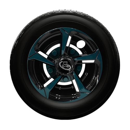 Golf Cart Wheel Covers Hub Caps for EZGO, Club Car, Yamaha Most Golf Carts- 8 Inch Set of 4, Golf Cart Hub Cap|B0DWMSN4NR