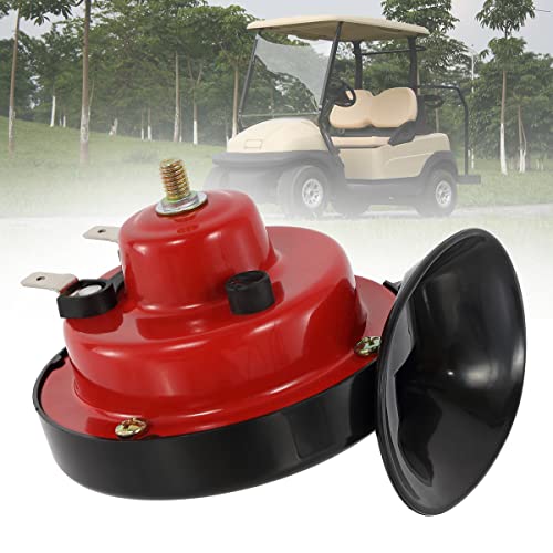 XUANYUDG0769 12V Universal Snail Golf Cart Horn Kit, Adjustable Volume Control Electric Horn for EZGO, Club Car, Yamaha, UTVS, ATV, Boat|B0B1ZLL5R9