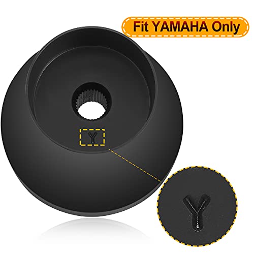 Golf Cart Steering Wheel Adapter For Yamaha 5 Or 6 Holes Steering Wheels (Including Installation Tools)|B09B76YV3G