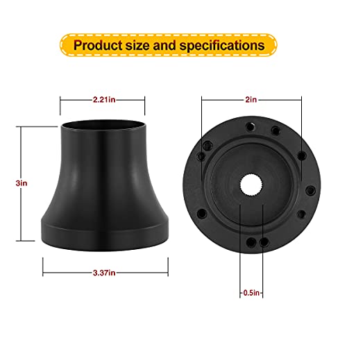 Golf Cart Steering Wheel Adapter for EZGO TXT&RXV (Including Installation Tools)|B09B74NC3M