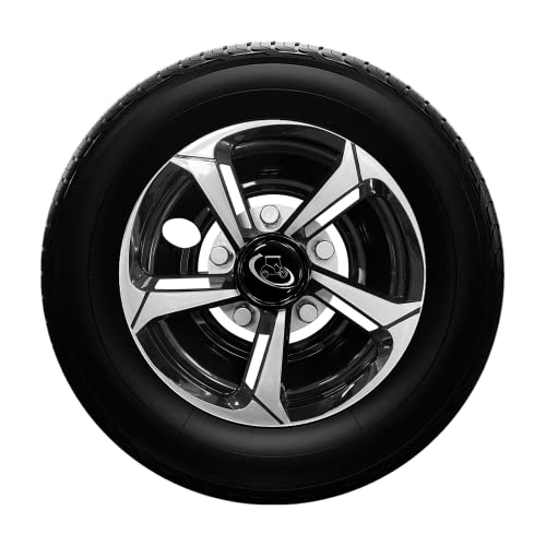 Golf Cart Wheel Covers Hub Caps for EZGO, Club Car, Yamaha Most Golf Carts- 8 Inch Set of 4, Golf Cart Hub Cap|B0BGR69Y6G