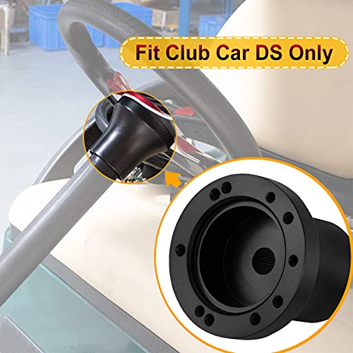 Golf Cart Steering Wheel Adapter for Club car DS Golf Carts Mounting Adapter (Including Installation Tools)|B09B75RSRG