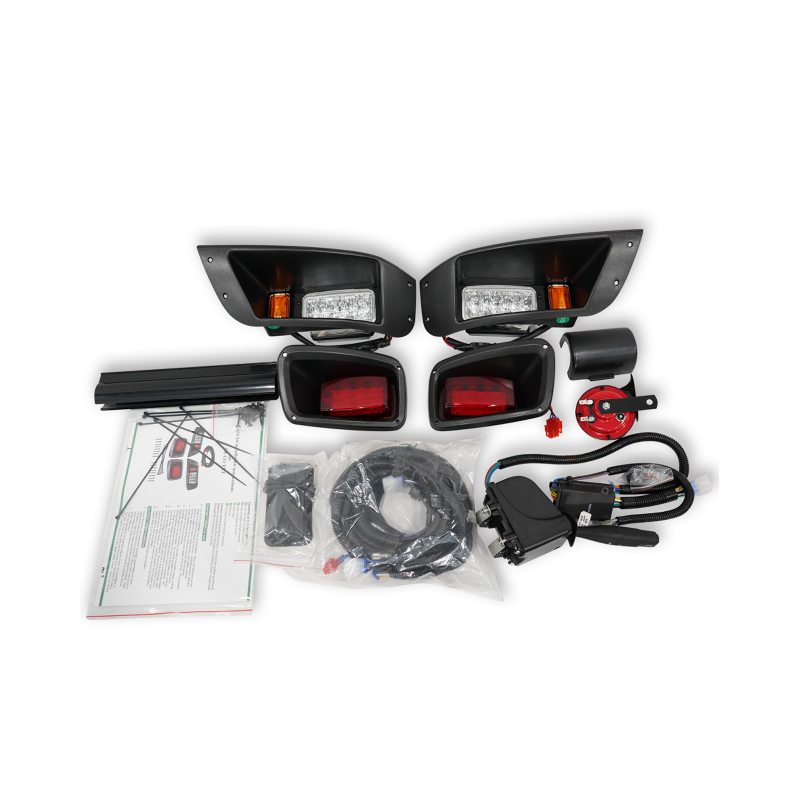 HANGKUNNEE  Golf Cart TXT Deluxe Edition Lights 1996-2013 12V-48V