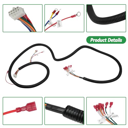 XUANYUDG0769 Golf Cart Control Wiring Harness for 36V EZGO Electric PDS Models, Fits Controller 73326-G02, Controller Main Wiring Harness, OEM 74324-G01 74324-G02|B0D292TPRQ