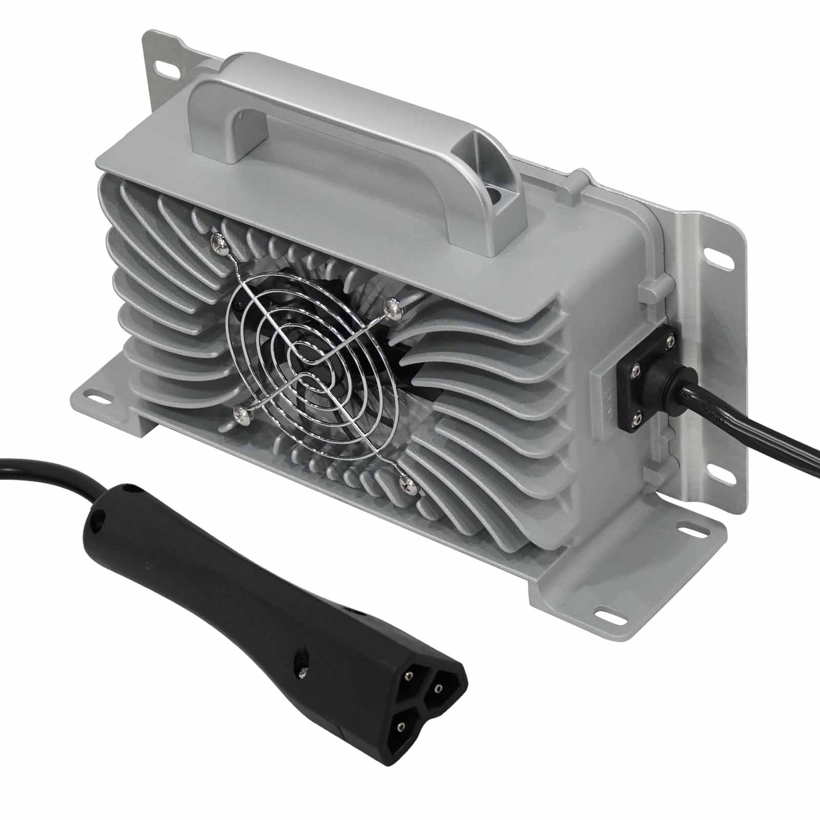HANGKUNNEE Golf Cart Charger Silver color Model EZGO TXT